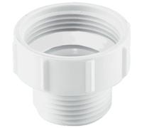 McAlpine S12D 1" BSP Female x BSP Male Coupling in White McAlpine White