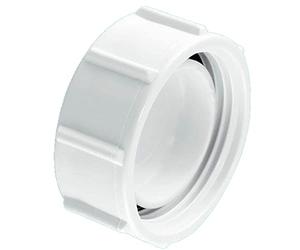 McAlpine S23 1.25" Blank Cap with nut for BSP threads