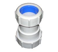 Mcalpine S28L-Iso 30mm To 32mm Bottle Trap Waste Connector, Chrome-Plated Brass