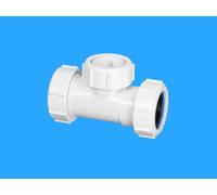McAlpine S28M-NRV 1.25" Multifit In-Line Non-Return Valve in White McAlpine White