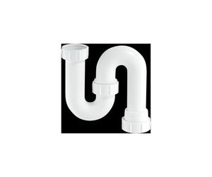 McAlpine SD10 1.5" 75mm Water Seal Tubular Swivel 'S' Trap in White McAlpine White