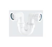 McAlpine SG10 2" 75mm Water Seal Running Tubular Swivel 'P' Trap in White McAlpine White