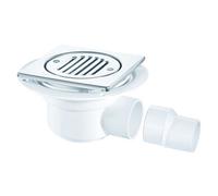 Mcalpine Shower Gully 50mm X 100mm Tsg50T6Ss