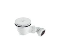 McAlpine Shower Trap 11/2 x 90mm Plastic - ST90WH10 - 50mm Water Se in White McAlpine White
