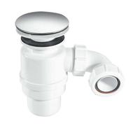 Mcalpine Shower Trap 85mm Chrome Plated Stainless Steel Mushroom Flange