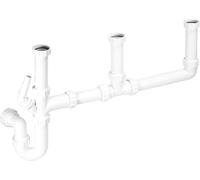 McAlpine SK3 Standard Three Bowl Sink Kit - Essential Plumbing for Kitchens