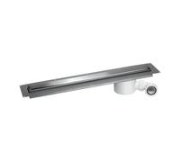 McAlpine Slimline Brushed 1000mm Channel Drain CD1000-O-B