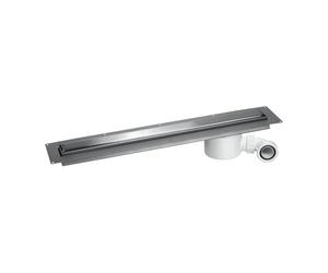 McAlpine Slimline Brushed 1000mm Channel Drain CD1000-O-B
