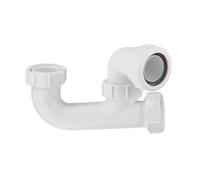 McAlpine SM10 50mm Seal Bath Trap with Cleaning Eye, White