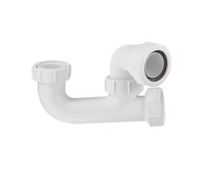 McAlpine SM10 50mm Seal Bath Trap with Cleaning Eye - White