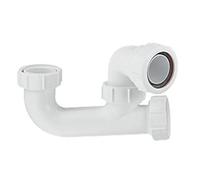 Mcalpine SM10 50mm Water Seal Bath Trap with 1.5" Multifit Outlet and Cleaning Eye