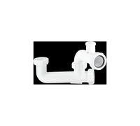 McAlpine SM10EV 60mm Seal Anti-Syphon Extended Body Bath Trap in White McAlpine White