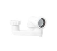 Mcalpine Smp10 50mm Water Seal Universal Outlet Bath Waste Trap White
