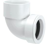 McAlpine Solvent Pushfit Continental 90 Degree Elbow 1.25'' x 32mm - Durable ABS Plumbing Fitting MS4-32SOLVENT