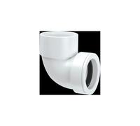 McAlpine Solvent x Pushfit Continental 90degree Elbow 1.25" x 32mm MS4-32SO in White McAlpine White