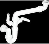 McAlpine SSK1 Single Bowl Space Saver Kit in White McAlpine White