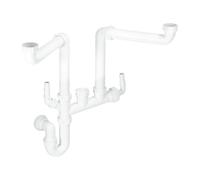 McAlpine SSK2 Double Bowl Space Saver Kit, White