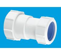 McAlpine 1 1/4 x 40mm Multifit Straight Connector - Multifit x European Pipe Size ST28LISO