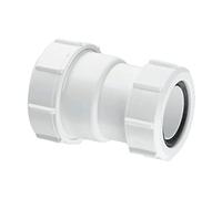 McAlpine ST28M Multifit Straight Connector, White