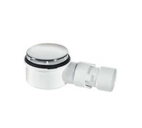 Mcalpine St70Ss85 70mm Shower Trap 25mm Seal With Chrome Plated Dome Waste