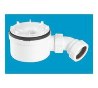 McAlpine ST90-70B 50mm Water Seal Trap Body with 1.5" Multifit Outlet in White McAlpine White