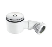 McAlpine ST90CP10-HP 2" 90mm Hi-Flow Shower Trap in White McAlpine White