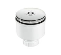 McAlpine ST90CP10-V 90mm Vertical Shower Trap in White McAlpine White