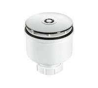 McAlpine ST90CP10-V 90mm Vertical Shower Trap in White McAlpine White