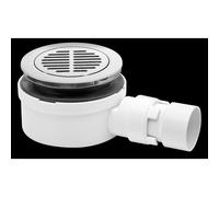 McAlpine ST90CPB-S-53 90mm Shallow Shower Trap - 53mm High