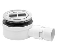 McAlpine ST90CPB-S-53 90mm x 25mm Slim Shower Trap for Trays with Solvent Weld