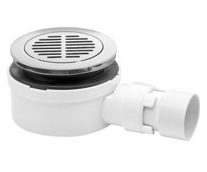McAlpine ST90CPB-S-53 90mm x 25mm Slim Shower Trap for Trays with Solvent Weld