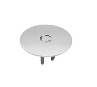 Mcalpine ST90MECPBTOP+SUPP Chrome Plated Brass Shower Trap Flange and Support For ST90 Traps