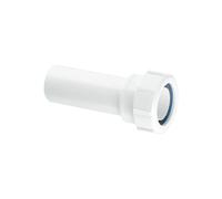 McAlpine Straight Connector Multifit x Plain End 32mm MS18L in White McAlpine White
