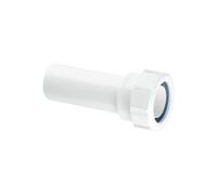 McAlpine Straight Connector Multifit x Plain End 40mm MT18L in White McAlpine White