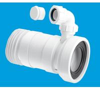 McAlpine Straight Pan Connector with Boss WC-F23RV