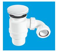 McAlpine STW11-M 80mm Water Seal Resealing Shower Trap with Multifit Outlet