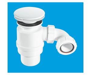 McAlpine STW11-M 80mm Water Seal Resealing Shower Trap with Multifit Outlet
