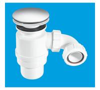 McAlpine STW12-M 80mm Water Seal Resealing Shower Trap with Multifit Outlet
