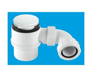 McAlpine STW2M-95 50mm Water Seal Shower Trap with Universal Outlet