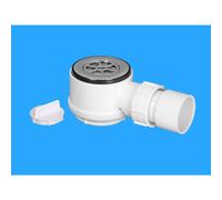 McAlpine STW4-65 20mm Water Seal Slim Shower Trap with Solvent Weld Outlet