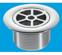 McAlpine STW70CPL Long Waste for STW 1.5" Shower Traps in White McAlpine White