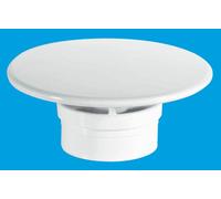 McAlpine STW70WHM Mushroom Flange for STW 1.5" Shower Traps in White McAlpine White