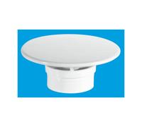 McAlpine STW70WHM Mushroom Flange for STW 1.5" Shower Traps in White McAlpine White