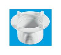 McAlpine STW85LN Standard Locking Nut for STW 1½" Shower Traps in White McAlpine White