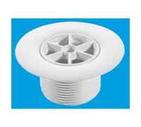 McAlpine STW85WH Standard Waste for STW 1½" Shower Traps in White McAlpine White