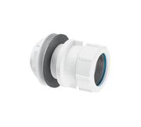 McAlpine T11M 1.5" Multifit Straight Tank Connector in White McAlpine White