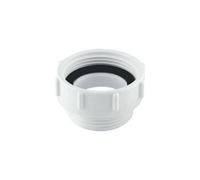 McAlpine T12C 2" X 1.5" BSP Coupling in White McAlpine White