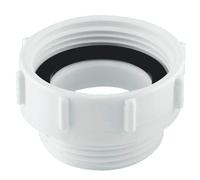 McAlpine T12D 2" x 1.25" BSP Female x BSP Male Coupling in White McAlpine White