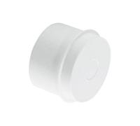 McAlpine Multifit Blank Cap - White 23mm - T23M