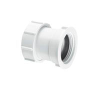 McAlpine T29 1.5" Straight Connector - Multifit x BSP Female thread in White McAlpine White